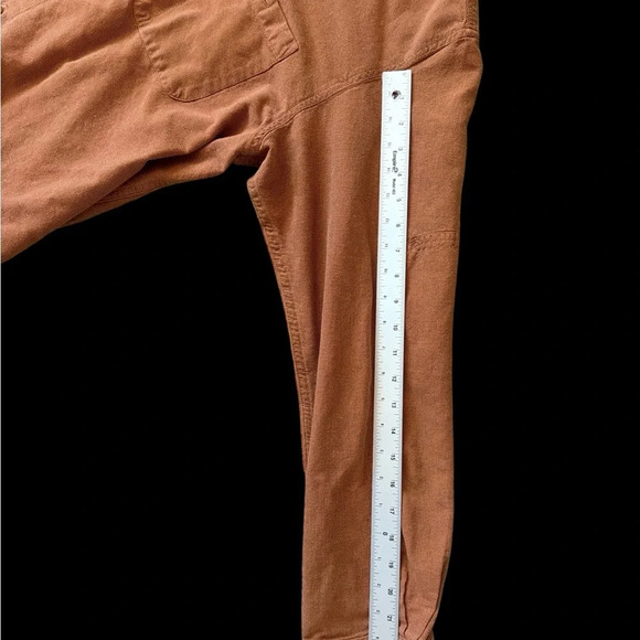 The Territory Ahead Men's Button-Down Shirt in Warm Orange - Picture 6 of 6